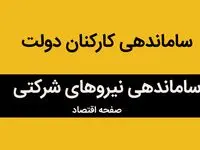تبدیل وضعیت نیروهای شرکتی تا پایان بهار 1404 | اعلام نتیجه نهایی ساماندهی نیروهای شرکتی پس از امضای انصاری و عارف