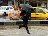 هشدار هواشناسی؛ رگبار و صاعقه در نوار شمالی کشور