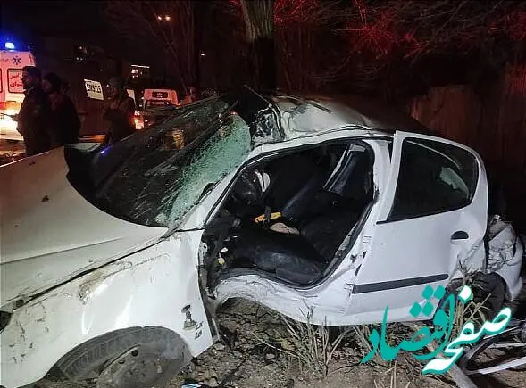 فوری؛ مرگ خیلی وحشتناک ۲ پزشک در راه مطب/ تصویر خودرو دلخراش است