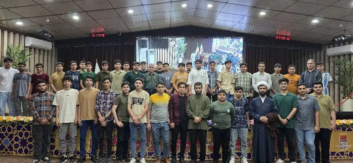 بازدید مدارس نمونه دولتی شهرستان شوشتر از شرکت فولاد خوزستان