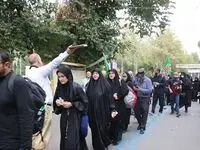 خدمت رسانی موکب پتروشیمی پردیس به زائرین اربعین حسینی در مرز شلمچه
