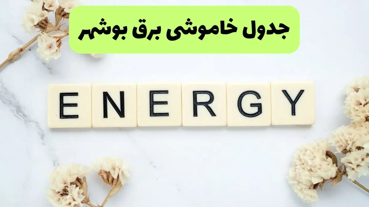 برنامه قطعی برق بوشهر فردا یکشنبه ۲۶ مرداد ماه ۱۴۰۴ + جدول قطعی برق بوشهر یکشنبه 