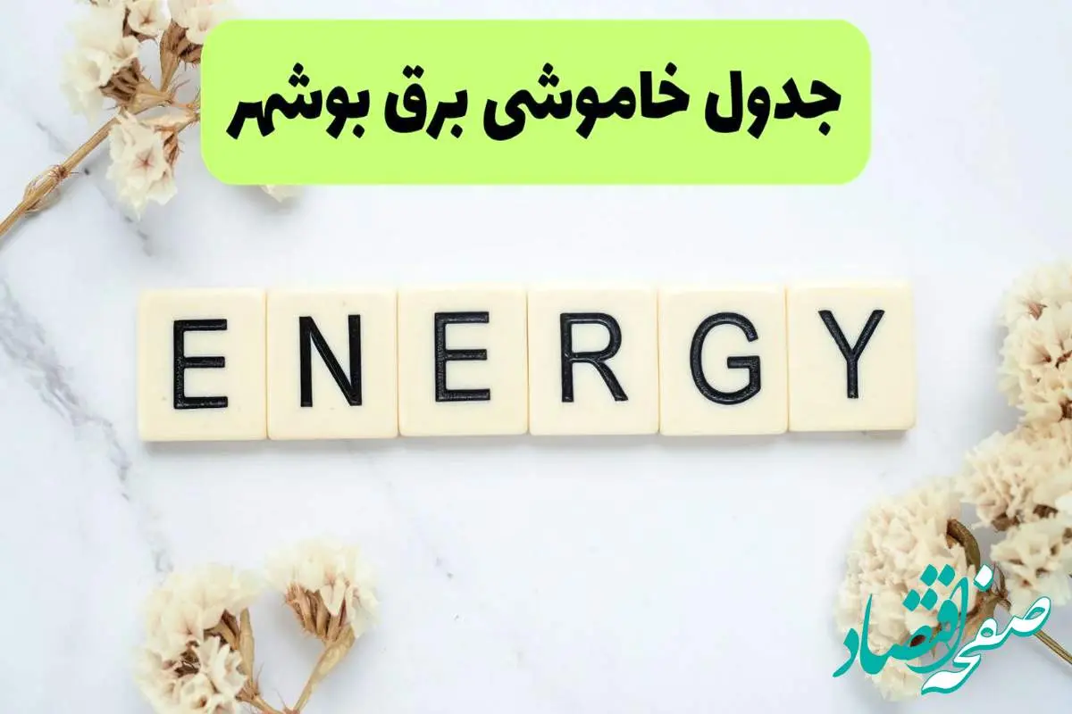 برنامه قطعی برق بوشهر فردا یکشنبه ۲۶ مرداد ماه ۱۴۰۴ + جدول قطعی برق بوشهر یکشنبه 