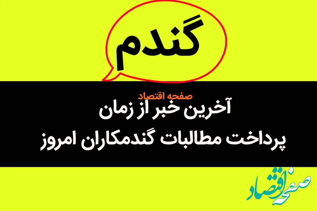 آخرین خبر از پرداخت مطالبات گندمکاران امروز پنجشنبه ۵ مهر ماه ۱۴۰۳ | چند درصد مطالبات گندمکاران پرداخت نشد؟ 