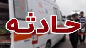  واژگونی اتوبوس زائران امام رضا (ع)  در حوالی شهرستان درمیان