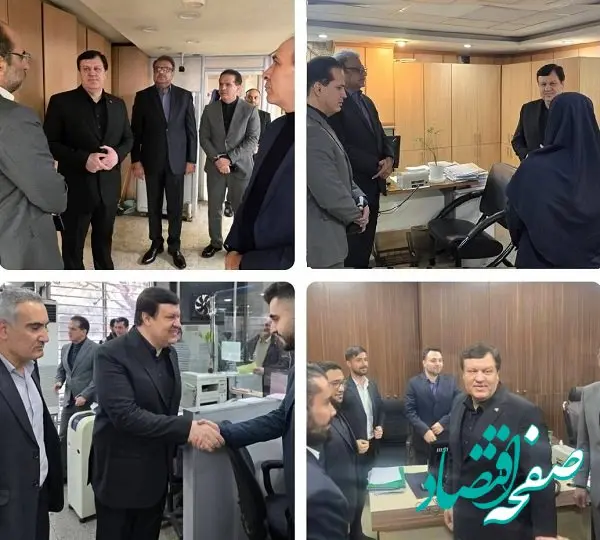 بازدیدهای مستمر و روزانه مدیرعامل و مدیران بانک ملت از شعب و واحدهای ستادی /تاکید بر ارائه خدمات مطلوب بانکی به مشتریان