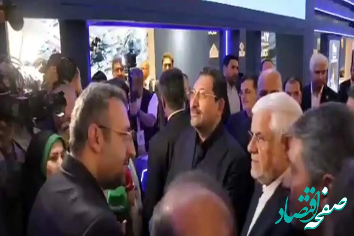 بازدید معاون اول رئیس جمهور از غرفه چادرملو در نمایشگاه اکسپو ۱۴۰۴