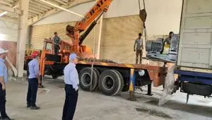 تخلیه دومین پارت تجهیزات کارخانه کاغذ از سنگ الیگودرز انجام شد/ تولید کاغذ همگام با پروتکل‌های محیط زیستی