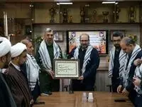 دیدار با شورای حوزه بسیج کارگری فولاد خوزستان و آیین رونمایی از سردیس شهید مجید بقائی در شرکت فولاد خوزستان
