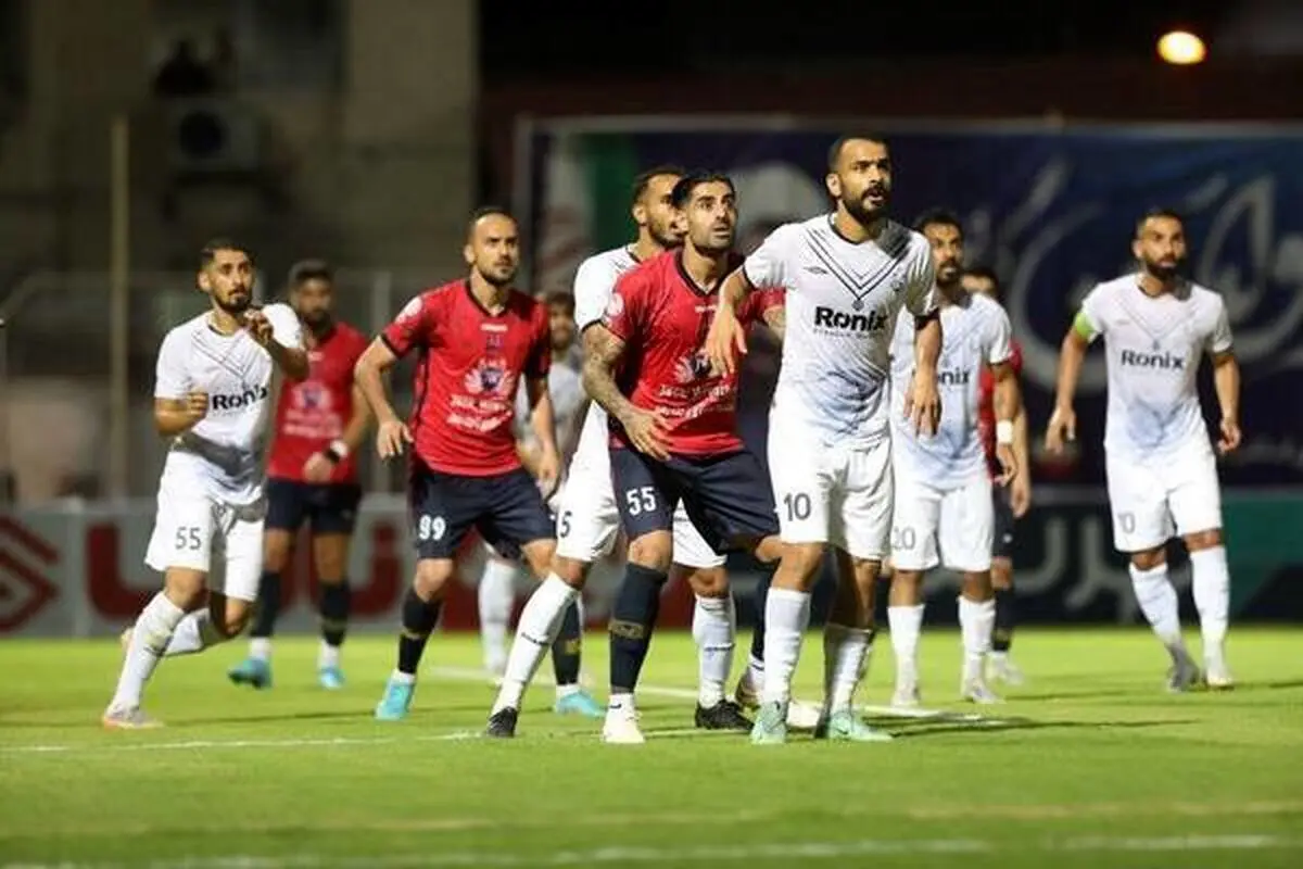 گزارش کامل و حواشی بازی نساجی و ملوان بندرانزلی امروز جمعه ۱۷ اسفند + صحنه های حساس بازی