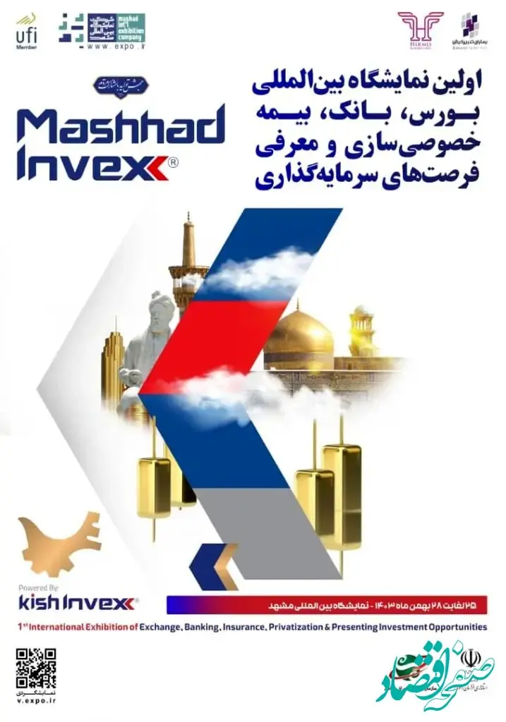 ویدیو: حضور شرکت صنایع معدنی فولاد سنگان در نمایشگاه بین‌المللی، بورس،بانک،بیمه و فرصت های سرمایه‌گذاری استان خراسان رضوی