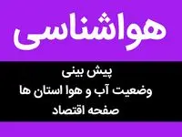 وضعیت آب و هوا استان ها فردا شنبه ۹ دی ماه ۱۴٠۲ | در کدام استان ها برف و باران خواهد بارید؟ 