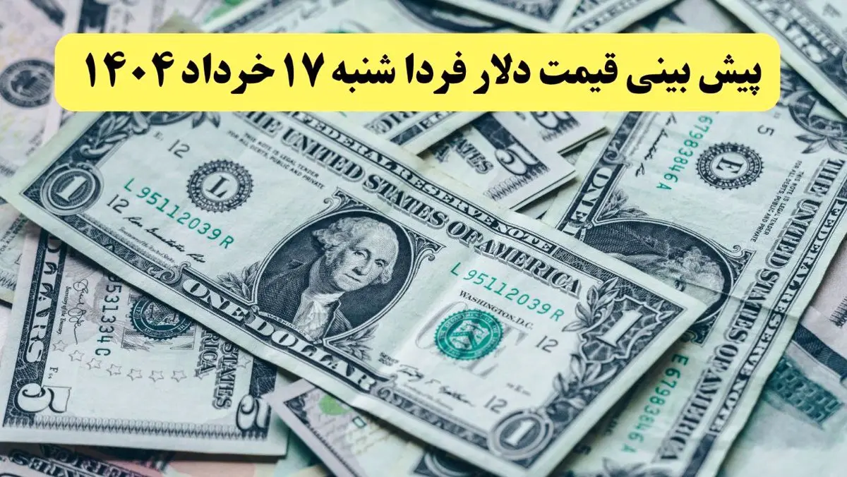 پیش بینی قیمت دلار فردا شنبه ۱۷ خرداد ۱۴۰۴ | کدام ارزها فردا صعود می کنند؟