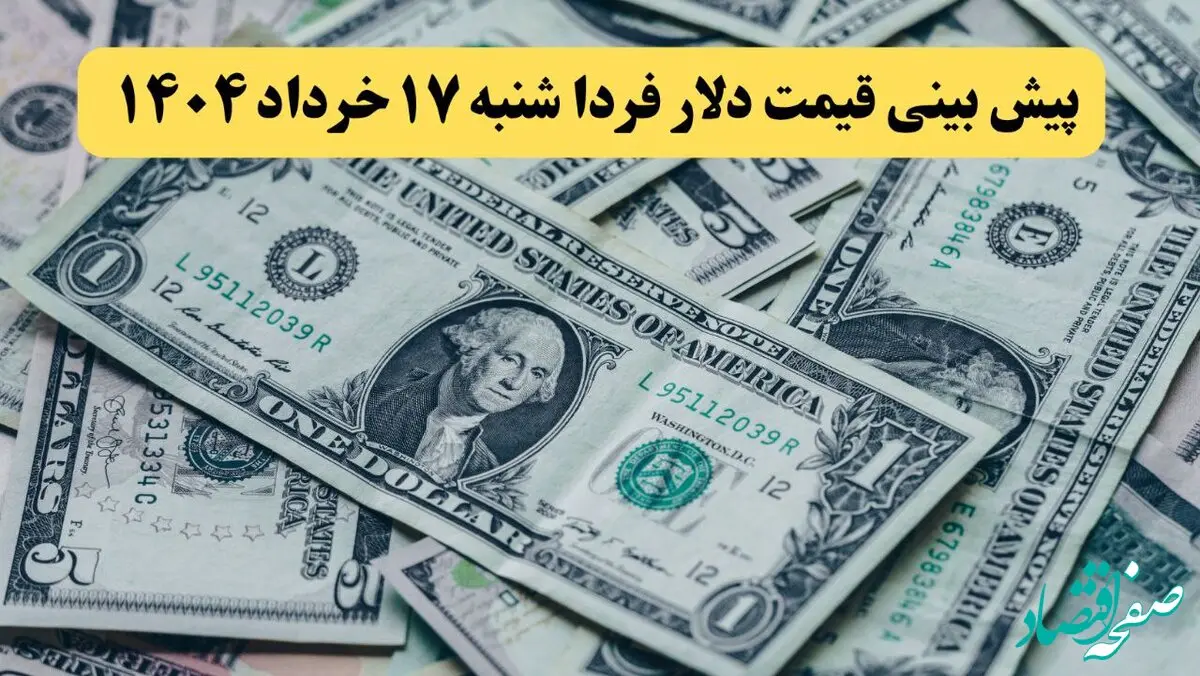 پیش بینی قیمت دلار فردا شنبه ۱۷ خرداد ۱۴۰۴ | کدام ارزها فردا صعود می کنند؟ 