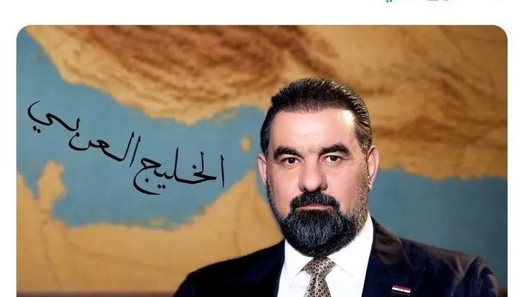 واکنش جنجالی رئیس مجلس عراق به عکس قالیباف؛ «خلیج عربی» در پس‌زمینه دیدار