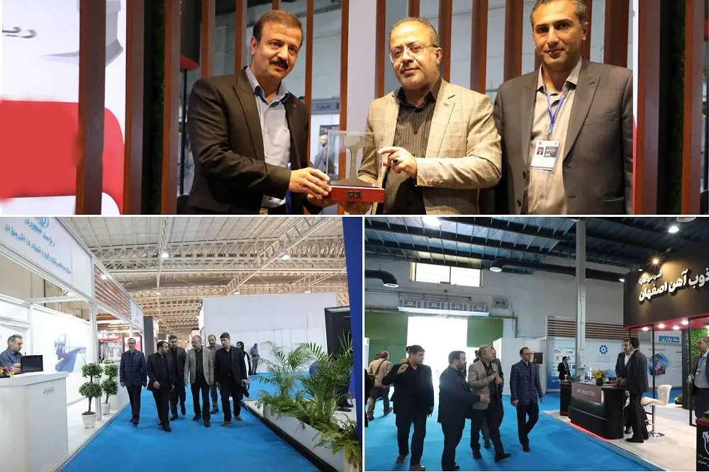 بازدید سرپرست شرکت بهره برداری مترو از یازدهمین نمایشگاه حمل و نقل ریلی