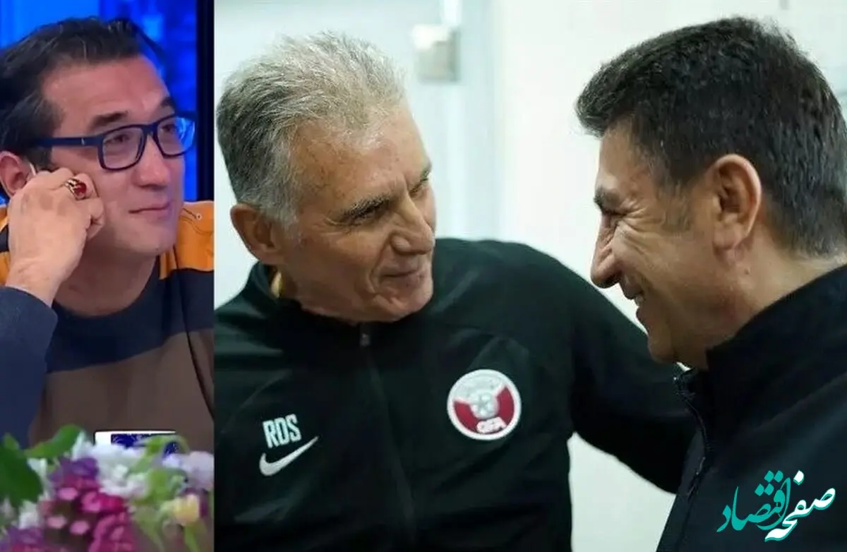 تیکه آتشین خداداد عزیزی به قلعه‌نویی روی آنتن زنده! 