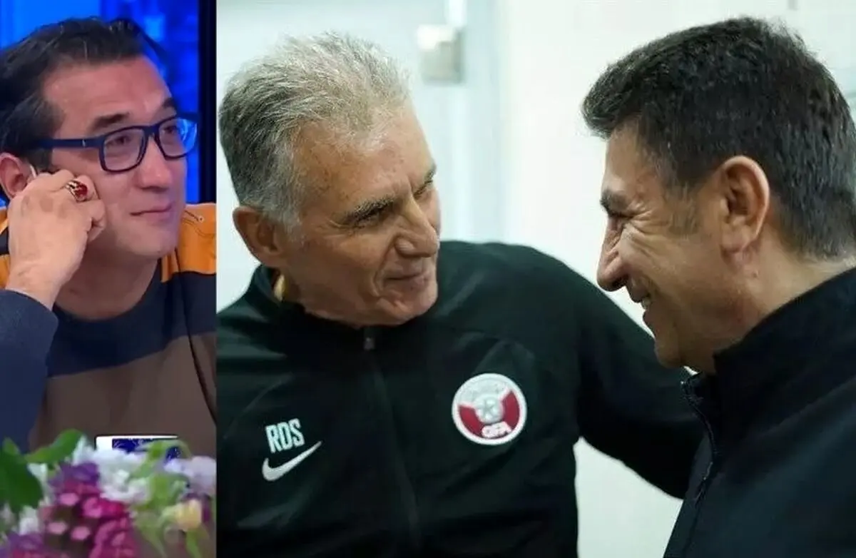 تیکه آتشین خداداد عزیزی به قلعه‌نویی روی آنتن زنده! 