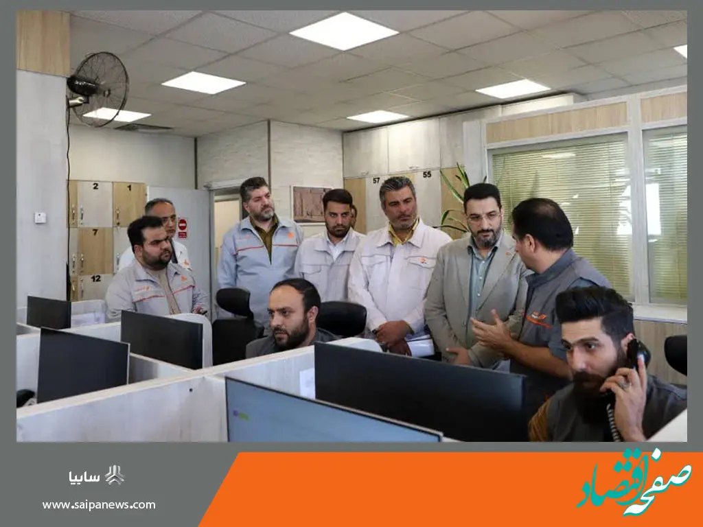 بازدید سرزده مدیر بازرسی گروه سایپا از مرکز تماس امدادخودرو سایپا