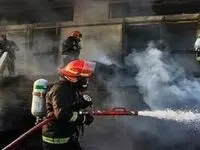 آتش سوزی بازار قدیم قشم پس از ۱۴ ساعت مهار شد