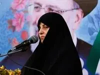 عکس هایی خاص از جمیله علم الهدی در این حسینیه معروف