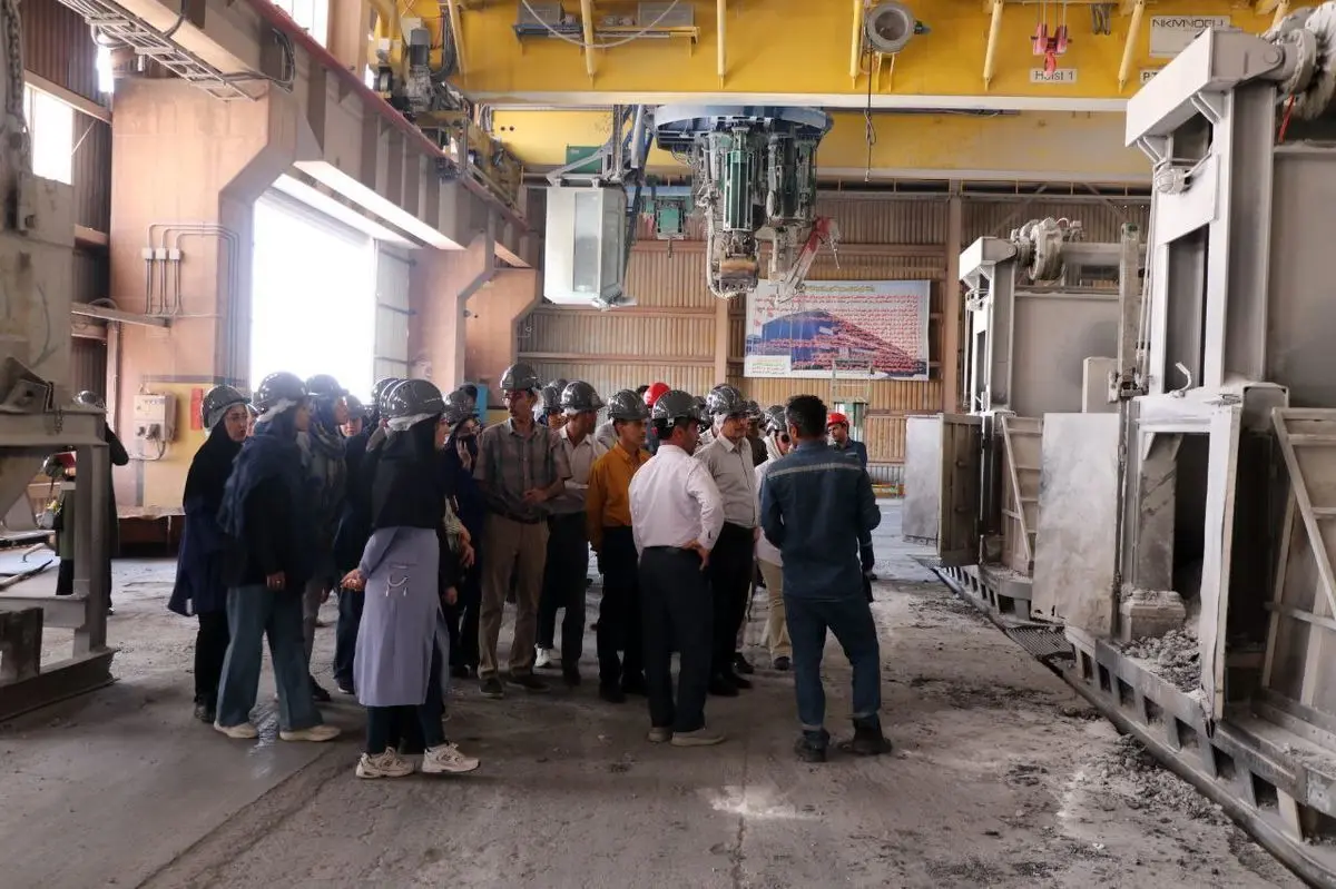 بازدید علمی اساتید شیمی استان خراسان شمالی از مجموعه صنعتی شرکت آلومینای ایران