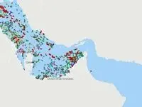 از سکون تنگه هرمز توقف خروج کشتی‌ها از خلیج فارس 