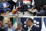 بازدید مدیر کل دفتر نظارت بر وزارت صمت از غرفه صبانور