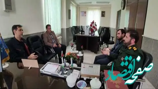 دیدار دکتر عظمایی با فرمانده سپاه ناحیه ورزقان