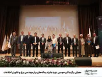 معرفی برگزیدگان سومین دوره جایزه رساله‌های برتر مهندسی برق و فناوری اطلاعات