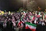 تجمع مردم تهران در پی تهدیدات دونالد ترامپ علیه رهبر انقلاب