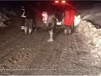 نجات ۶ فرد گرفتار در برف و کولاک ورزقان