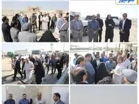 بازدید دکتر حسین جوشقانی، مشاور و دستیار وزیر اقتصاد به همراه دکتر محمدسعید اربابی رئیس هیات مدیره و مدیرعامل سازمان از محدوده منفصله ریمدان منطقه آزاد چابهار و پایانه مرزی