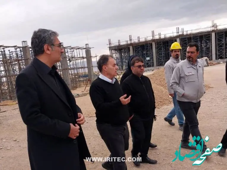 بازدید مدیرعامل ایریتک از پروژه فولاد اقلیـد