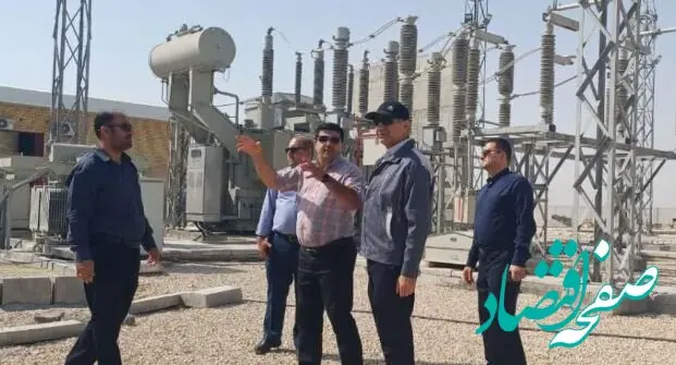 کنترل وضعیت پدافند غیر عامل در بازدید از پروژه پست برق ۱۳۲ کیلوولت منطقه ویژه اقتصادی لامرد