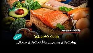 آیا واقعیت های بازار با روایت های رسمی جهاد کشاورزی هم خوانی دارد؟