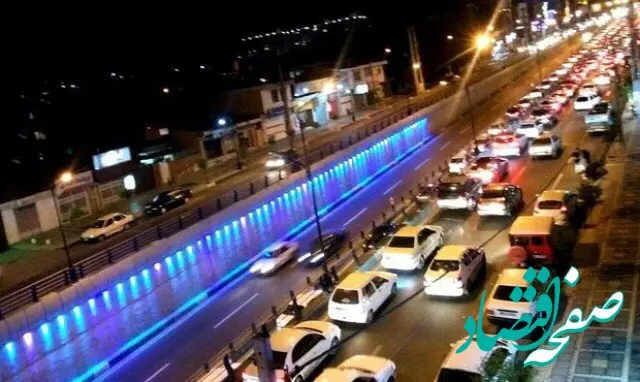 محور کندوان به سمت تهران یکطرفه شد