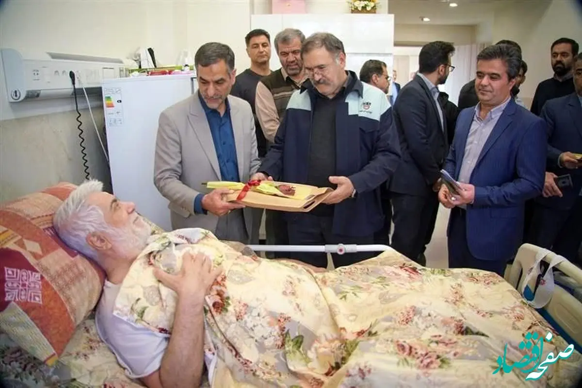 دیدار مدیرعامل ذوب‌آهن اصفهان با جانبازان سرافراز آسایشگاه شهید مطهری