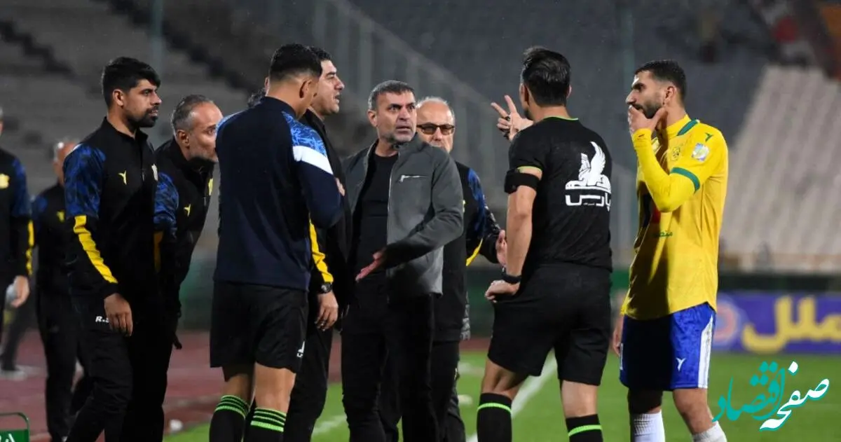 محرومیت برای  داور  بازی پرسپولیس - صنعت نفت ؟ 