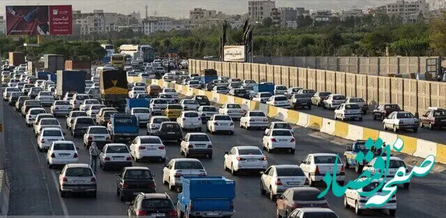 آخرین وضعیت ترافیک سنگین در آزادراه کرج-تهران