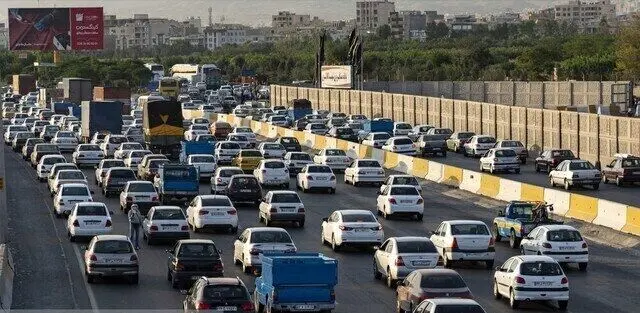 آخرین وضعیت ترافیک سنگین در آزادراه کرج-تهران