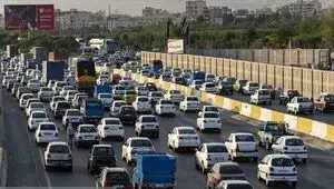 آخرین وضعیت ترافیک سنگین در آزادراه کرج-تهران
