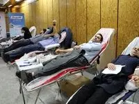 مشارکت گسترده کارکنان بانک رفاه کارگران در امر انسان‌دوستانه اهدای خون