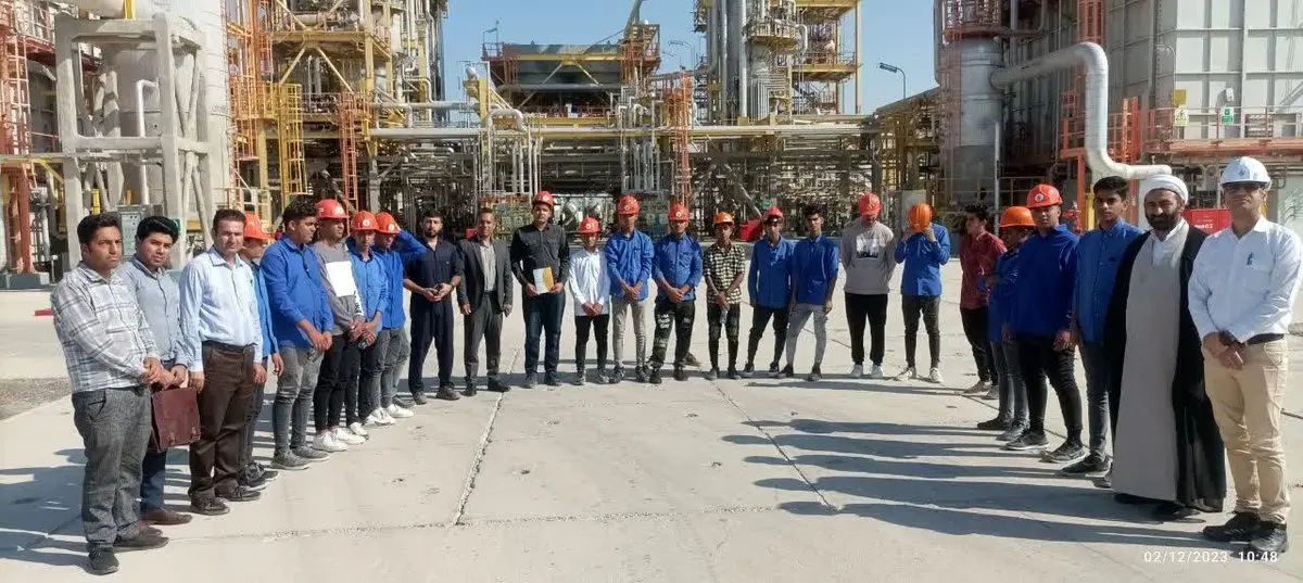 برگزاری بازدیدهای علمی دانش آموزان از صنایع نفت و انرژی قشم