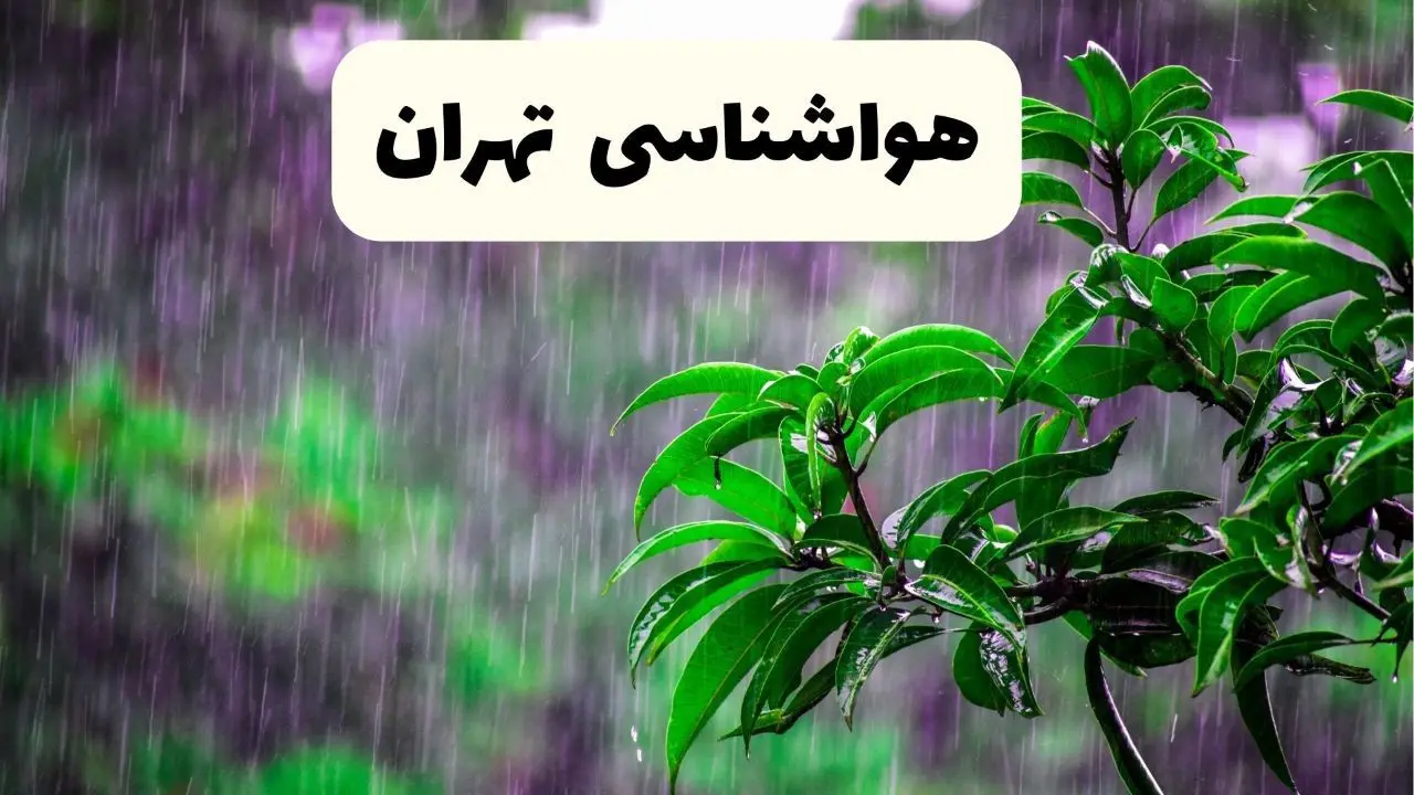 پیش بینی وضعیت آب و هوا تهران فردا ۸ اردیبهشت ماه ۱۴۰۴ + پیش بینی هواشناسی تهران ۲۴ ساعت آینده