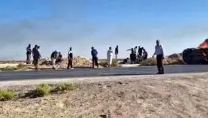 تصادف وحشتناک ساینا با خط لوله آب + جزئیات حادثه