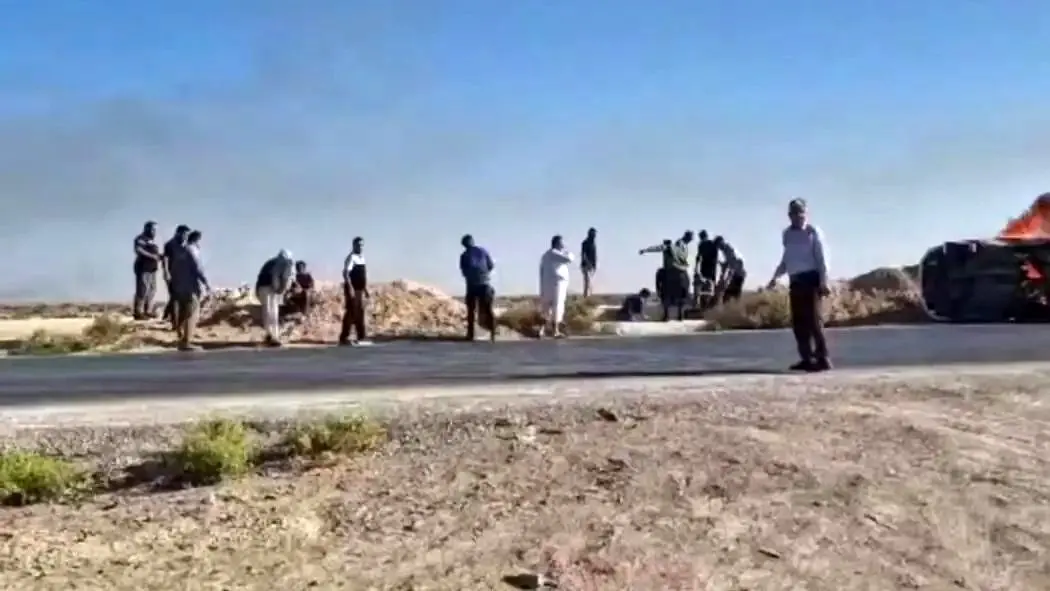 تصادف وحشتناک ساینا با خط لوله آب + جزئیات حادثه