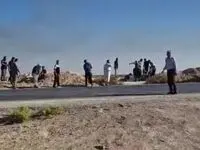 تصادف وحشتناک ساینا با خط لوله آب + جزئیات حادثه