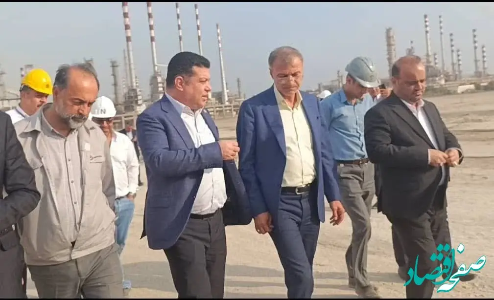 بازدید نماینده هرمزگان از پروژه ارتقای کیفیت محصولات سنگین پالایشگاه نفت بندرعباس