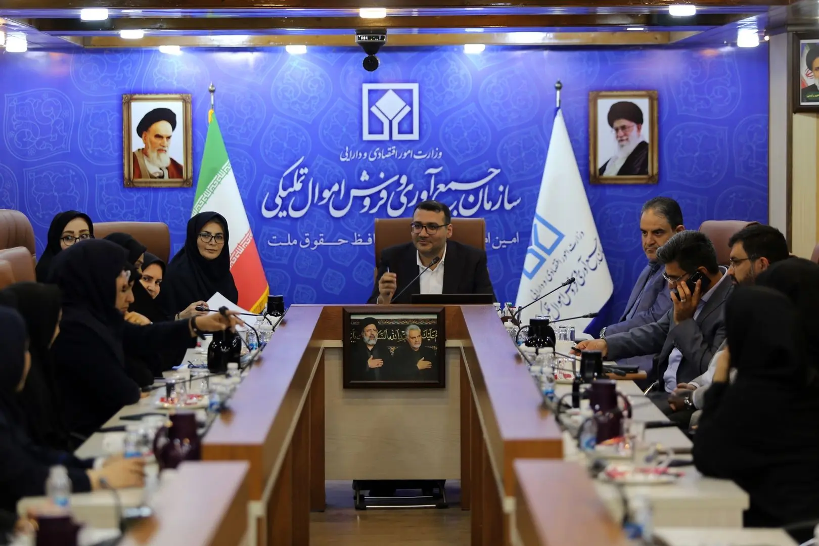دیدار صمیمانه مدیرعامل با بانوان شاغل در اموال تملیکی